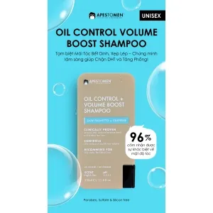 Dầu gội kiềm dầu và tạo phồng tóc Apestomen Oil Control Volume Boost
