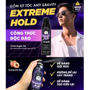 Gôm xịt tóc Apestomen Anti Gravity Extreme Hold