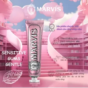 Kem Đánh Răng Marvis Sensitive Gums Gentle