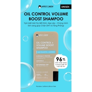 Dầu gội kiềm dầu và tạo phồng tóc Apestomen Oil Control Volume Boost