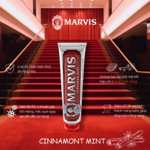 Kem Đánh Răng Marvis Cinnamont Mint