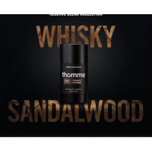 Lăn khử mùi hương nước hoa nam Thomme - Whisky Sandalwood