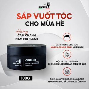 Sáp vuốt tóc Cinplus Sicily Clay Wax - Right