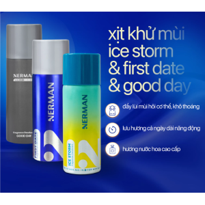 Xịt khử mùi nam Nerman - hương nước hoa